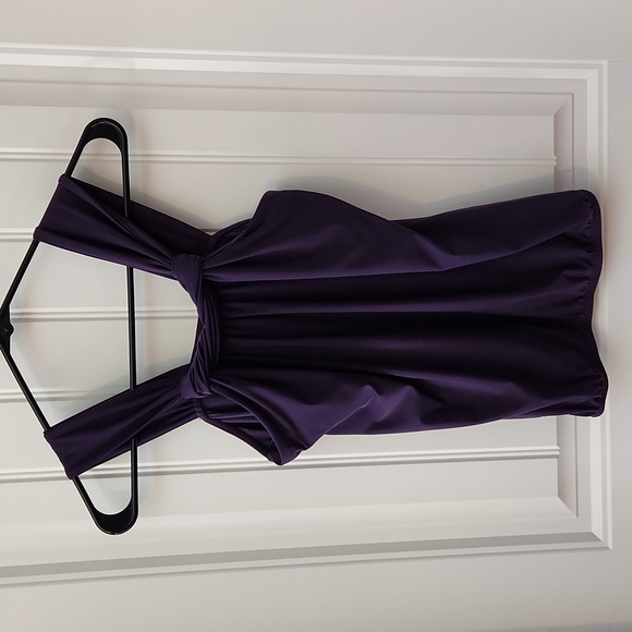 Limited Plum Purple Twist Tank Top - Picture 3 of 5